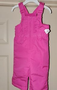 Toddler Girls Snow Bib